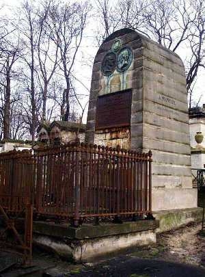 Béranger Pierre-Jean de op Père Lachaise