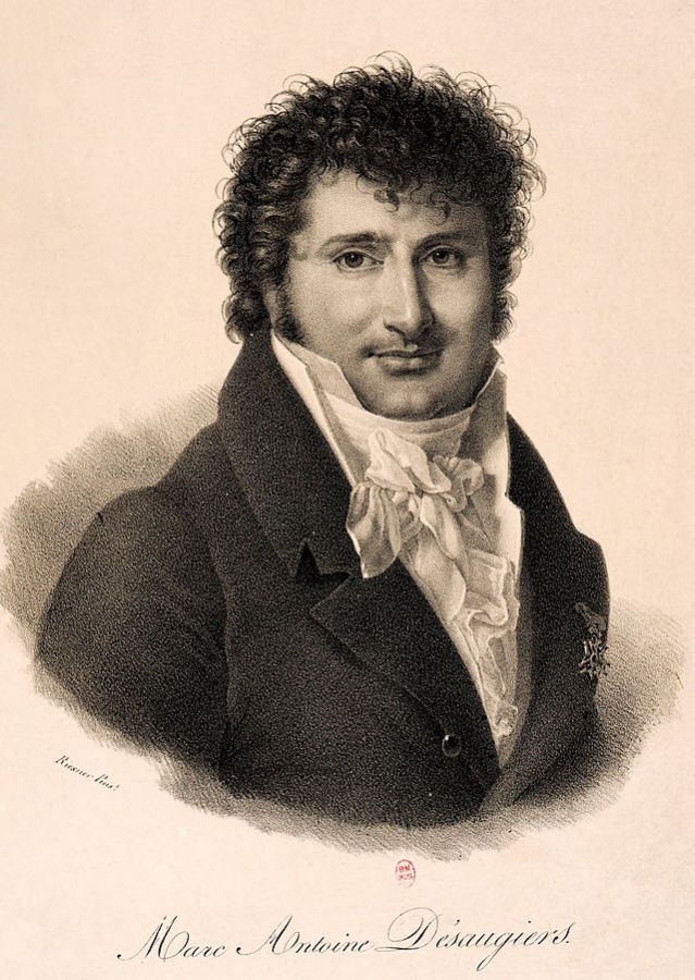 Désaugiers Marc-Antoine Madeleine op Père Lachaise