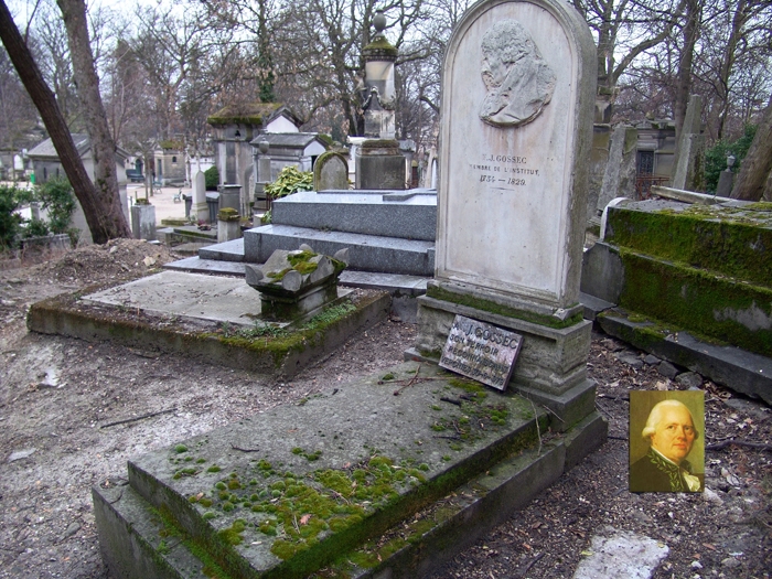 Gossec François-Joseph op Père Lachaise