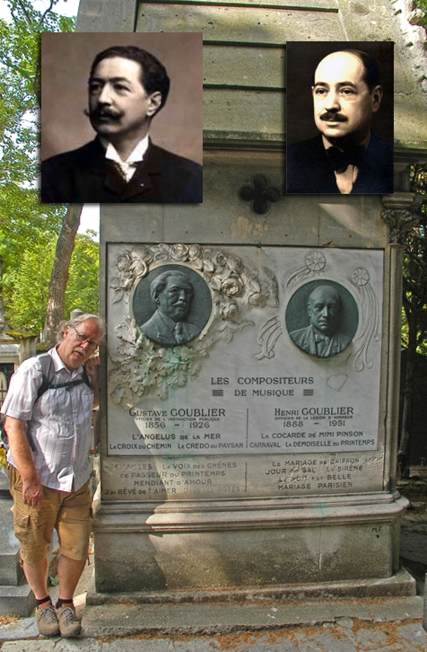 Goublier Gustave en Henri op Père Lachaise