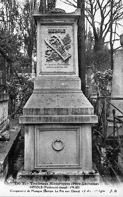 Hérold Louis Joseph Ferdinand op Père Lachaise