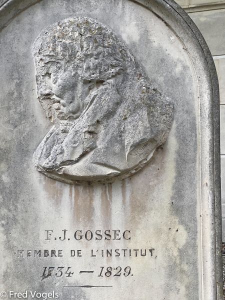 Gossec François-Joseph op Père Lachaise