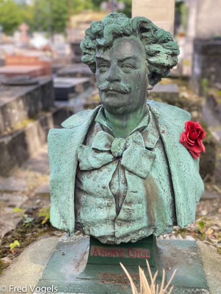 Andre Gill op Père Lachaise