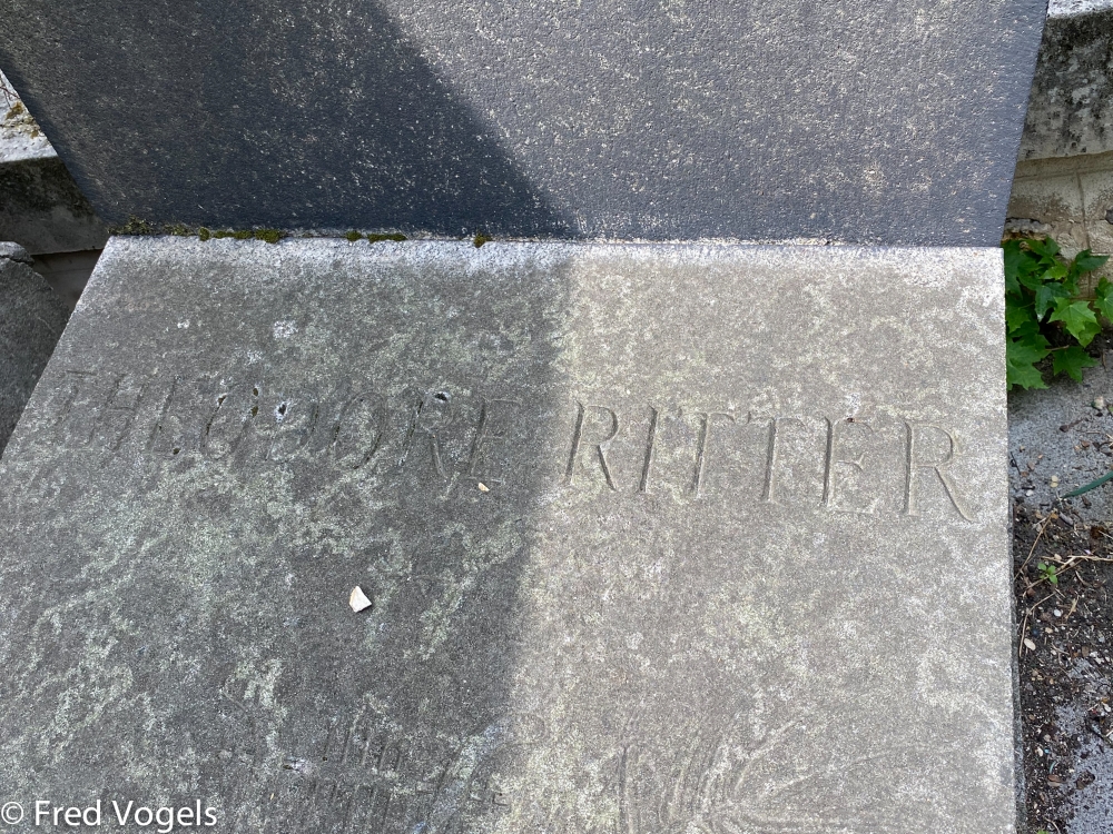 Ritter, Toussaint Prevost dit Théodore op Père Lachaise