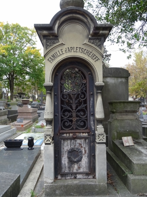Alexandre Apletscheieff op Père Lachaise