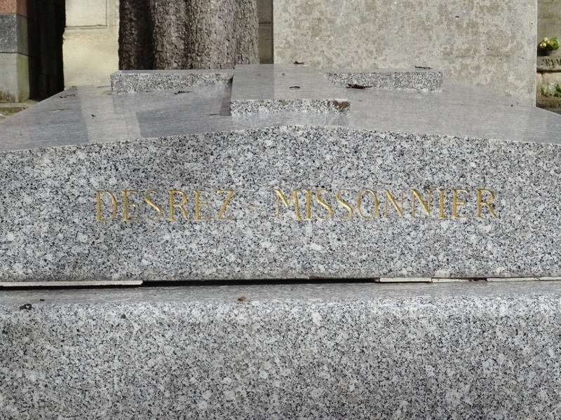 Marie Jacques Maurice Desrez (1882-1969) op Père Lachaise