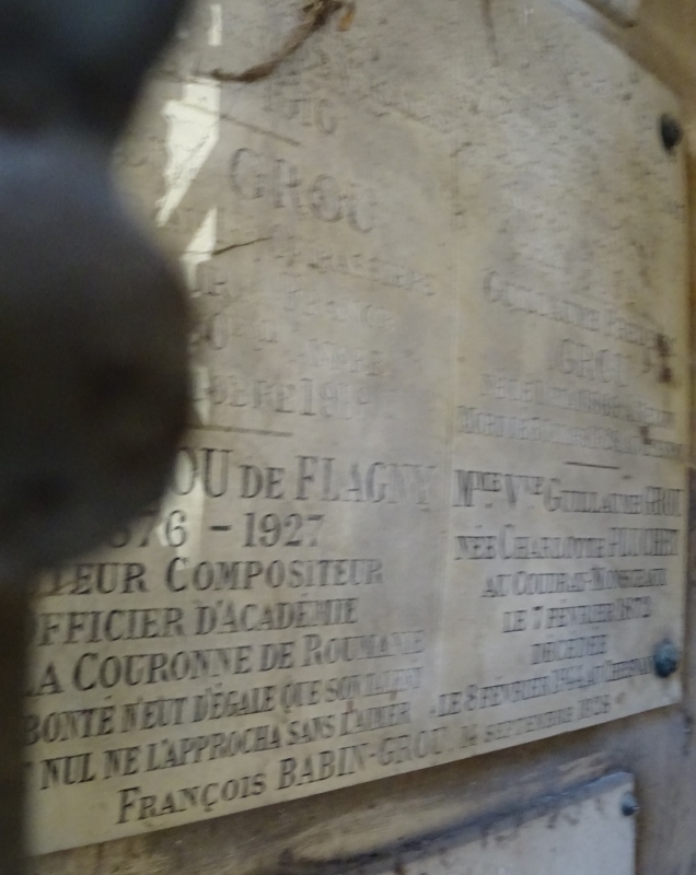 Grou de FLAGNY Lucien (1876-1927) op Père Lachaise