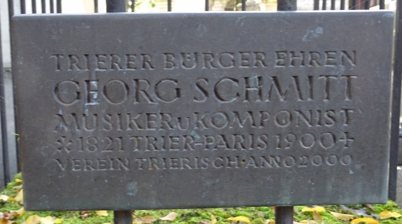 Schmitt Georg (1821-1900) op Père Lachaise