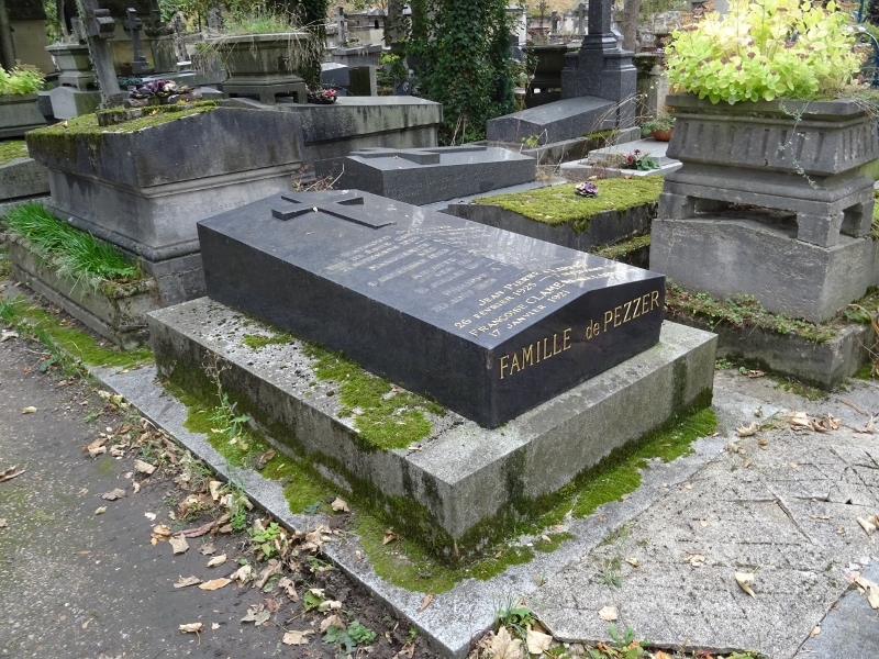 Pezzer Raymond de (1885-1924) op Père Lachaise