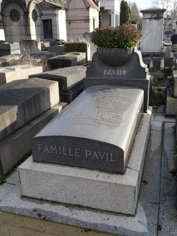 Pavil Edouard Alexandre (1910-1966) op Père Lachaise