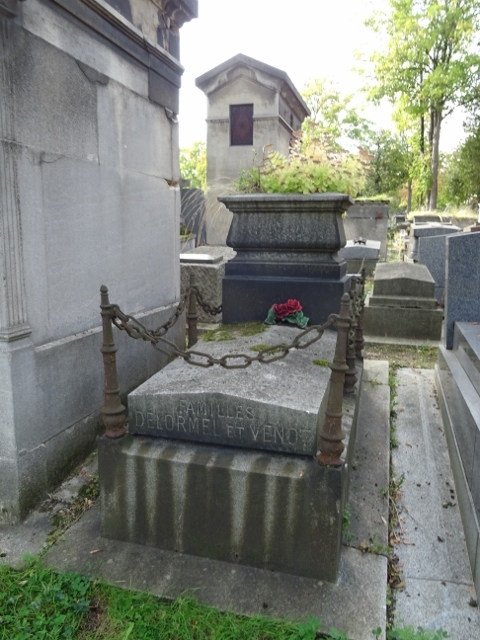 Delormel Lucien (1847-1890) op Père Lachaise