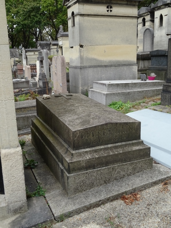 Hainl Georges (1807-1873) op Père Lachaise