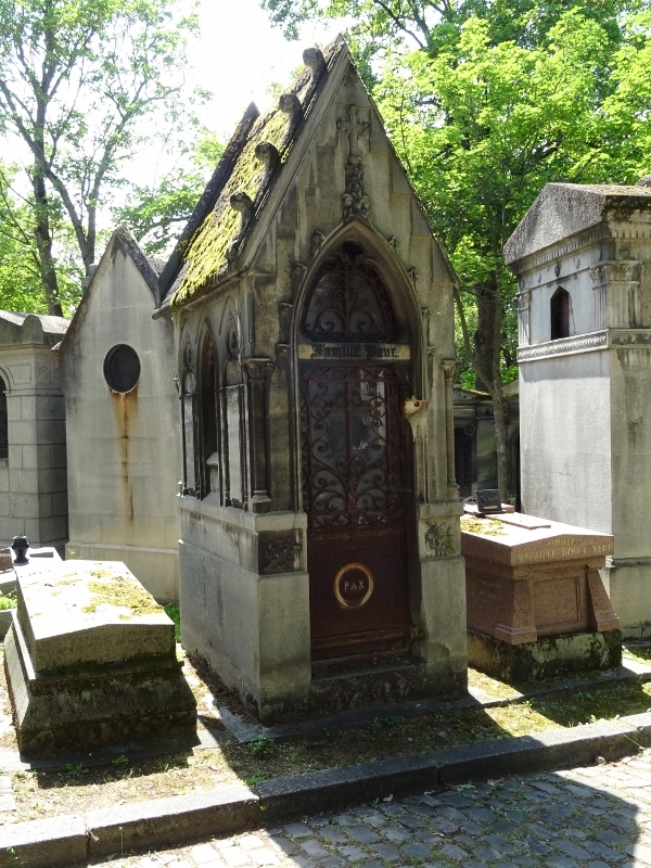 Baur Jacques Adrien (1834-1882) op Père Lachaise