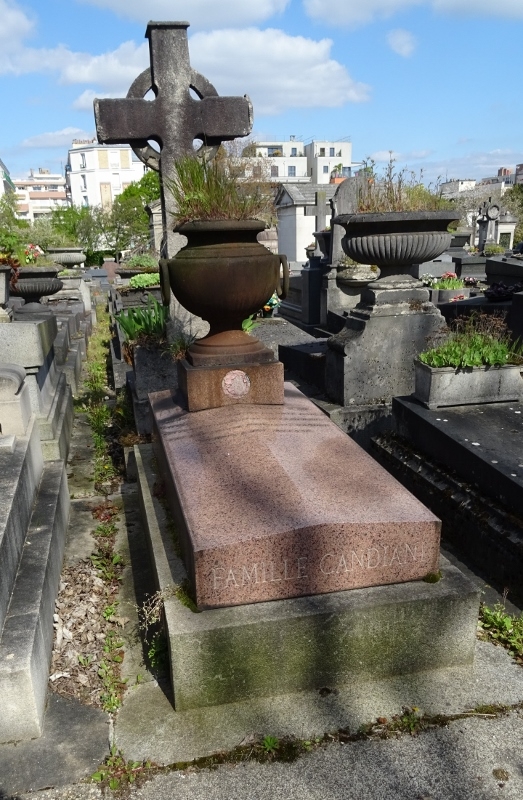 CANDIANI René (1891-1911) op Père Lachaise