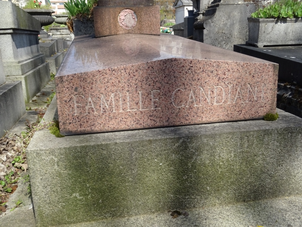 CANDIANI René (1891-1911) op Père Lachaise
