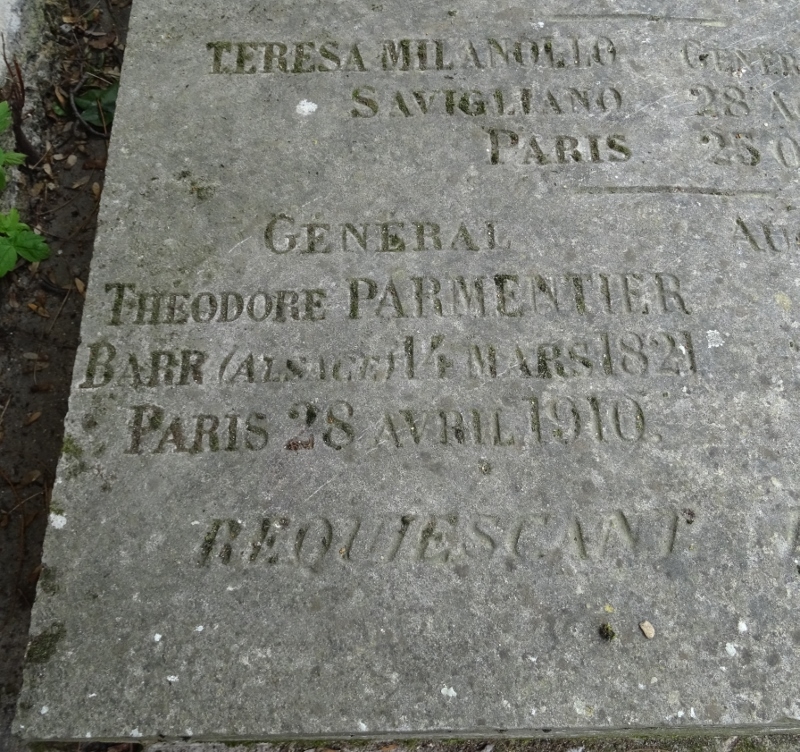 PARMENTIER Théodore (1821-1910) op Père Lachaise