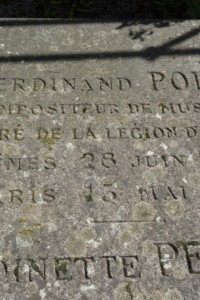 POISE Ferdinand (1828-1892) op Père Lachaise