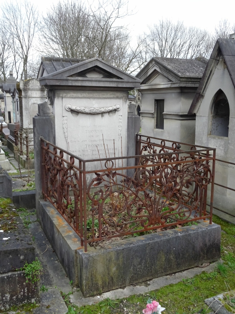 THORNE Thomas Pearsall (1861-1922) op Père Lachaise