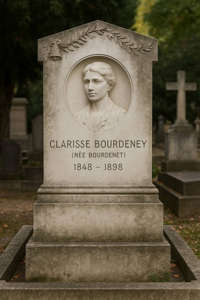 Bourdeney Clarisse Bourdenet dite (1848-1898) op Père Lachaise