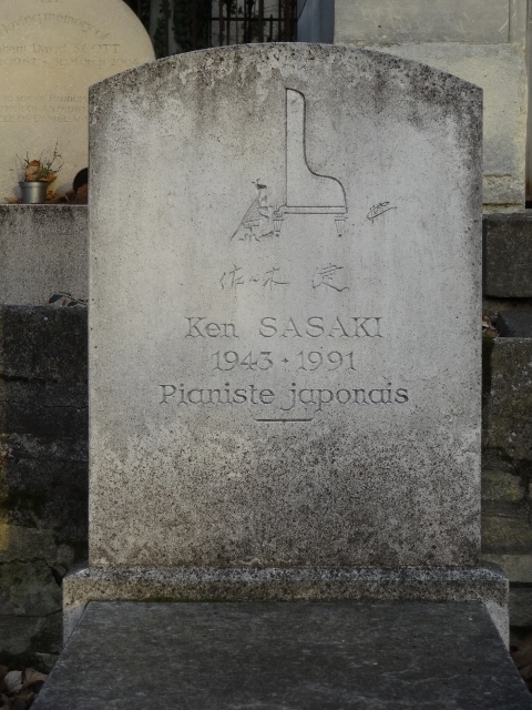 SASAKI Ken (1943-1991) op Père Lachaise