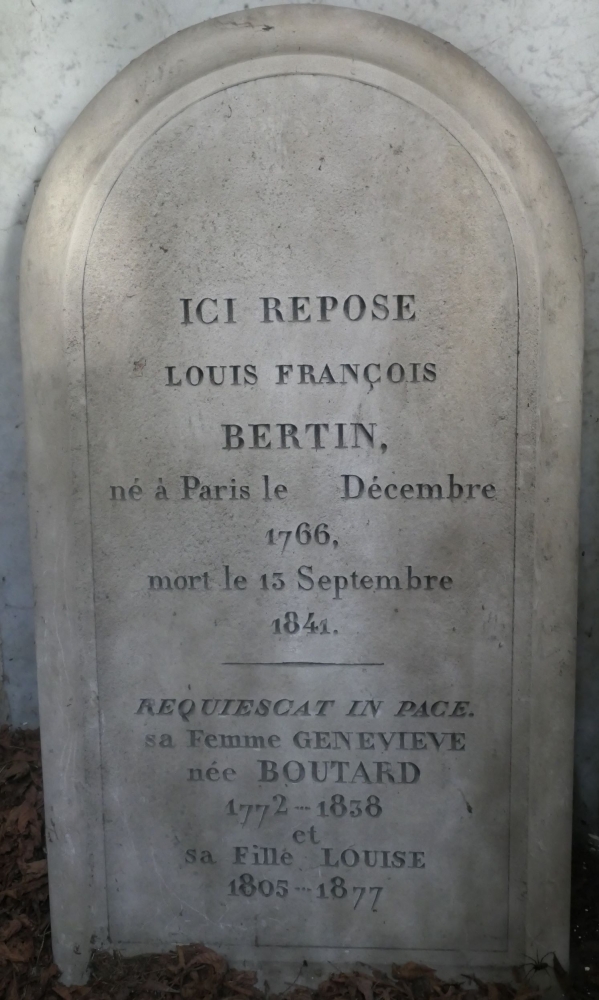 Louise Bertin (1805–1877) op Père Lachaise