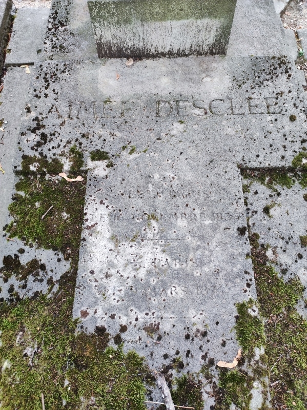 Aimée Olympe Desclée (1836–1874) op Père Lachaise