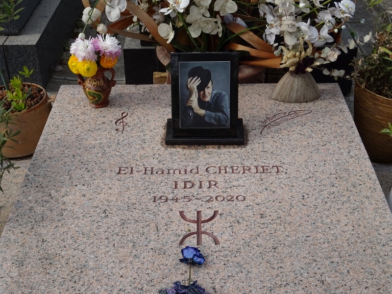 IDIR, Hamid CHERIET, dit (1945-2020) op Père Lachaise