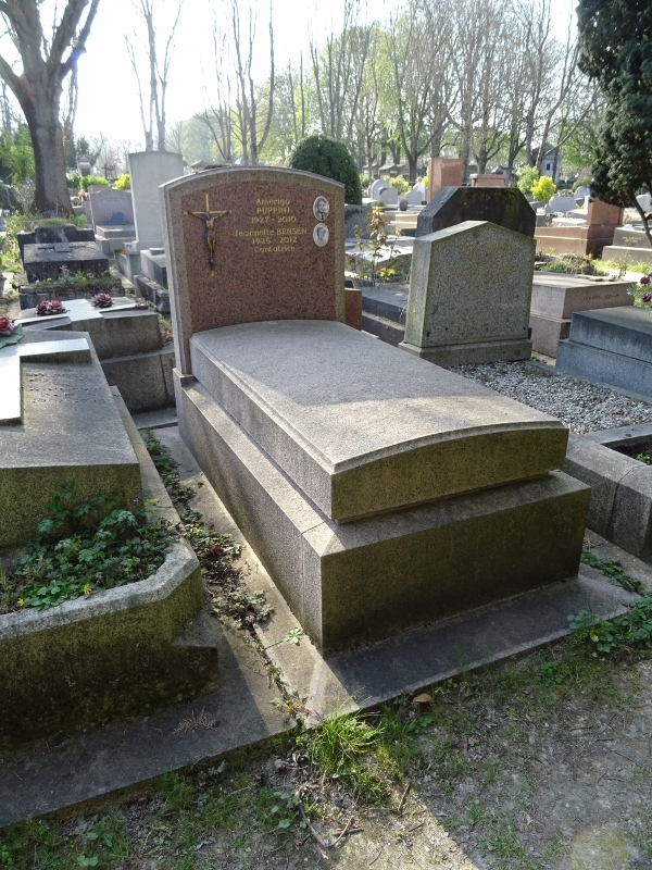 BENSEN Jeannette (1925-2012) op Père Lachaise