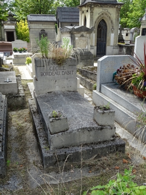 BORDEAU Mireille (1921-2008) op Père Lachaise