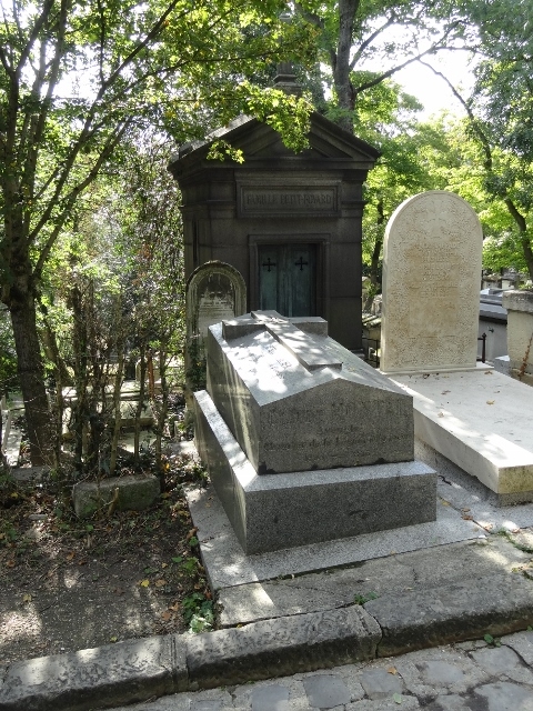 MONTAL Claude (blinde pianostemmer) op Père Lachaise