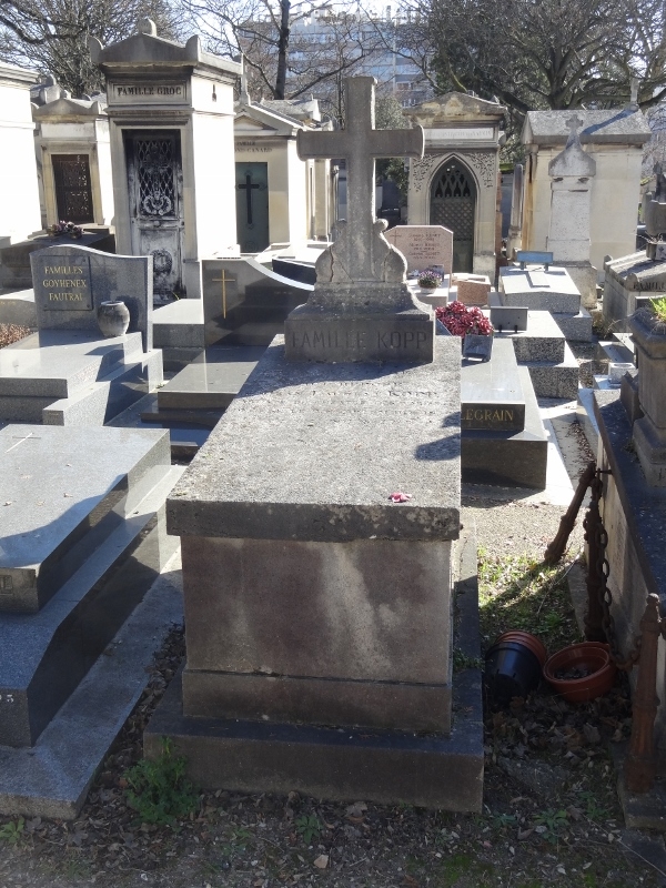 KOPP Jean Laurent (1812-1872) op Père Lachaise