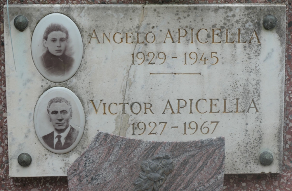 Victor Apicella (1927-1967) op Père Lachaise