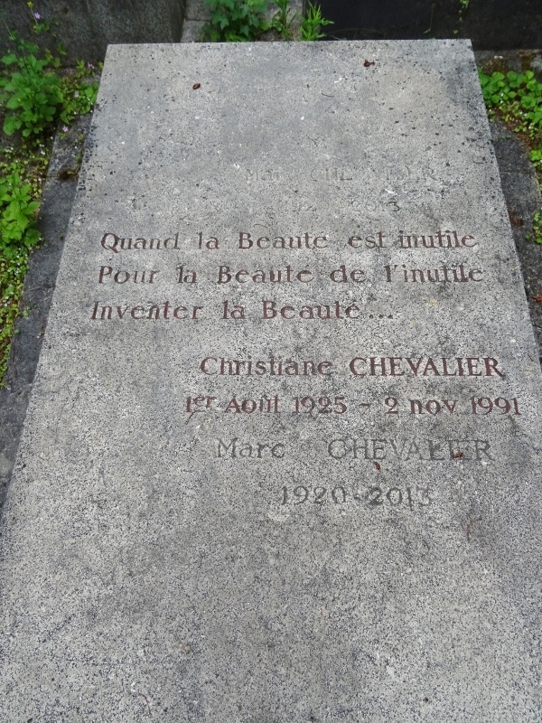 Marc Chevalier (1920–2013) op Père Lachaise