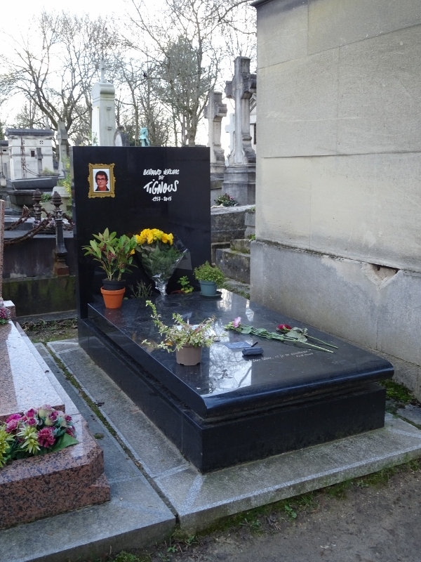 TIGNOUS, Bernard VERLHAC, dit (1957-2015) op Père Lachaise