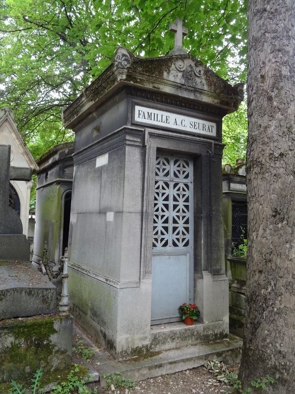 SEURAT Georges Pierre (1859-1891) op Père Lachaise