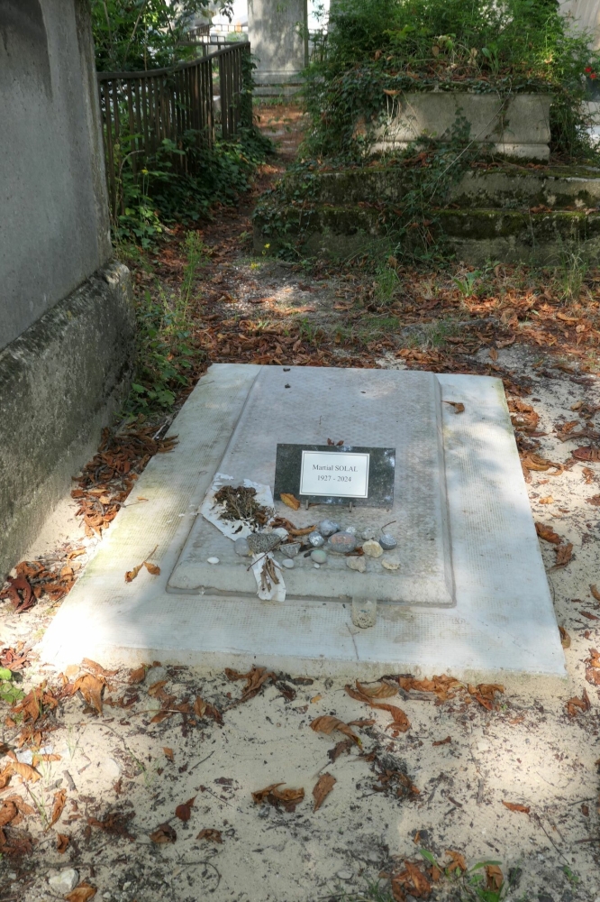 SOLAL Martial (1927-2024) op Père Lachaise