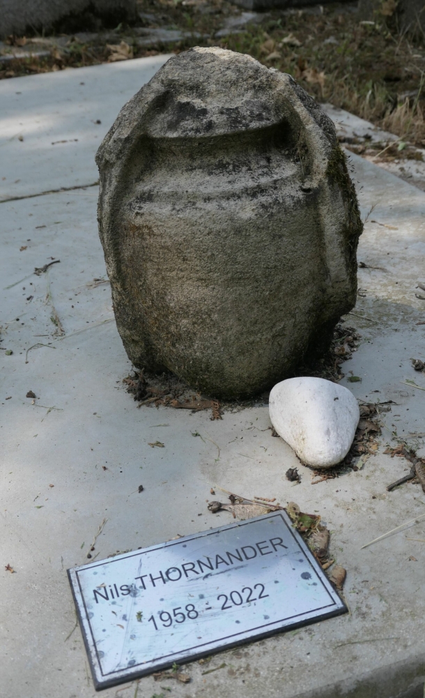 THORNANDER Nils (1958-2022) op Père Lachaise