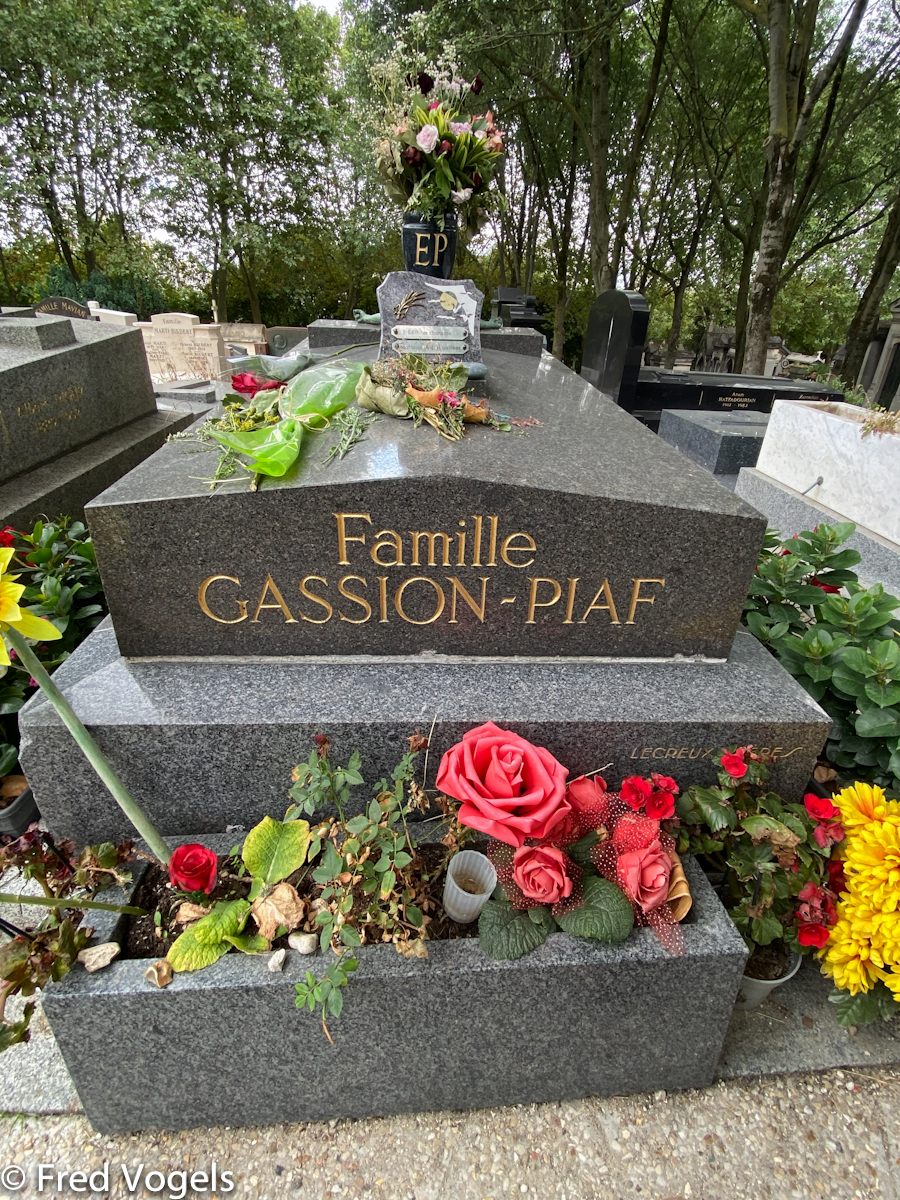 Edith Piaff op Père Lachaise