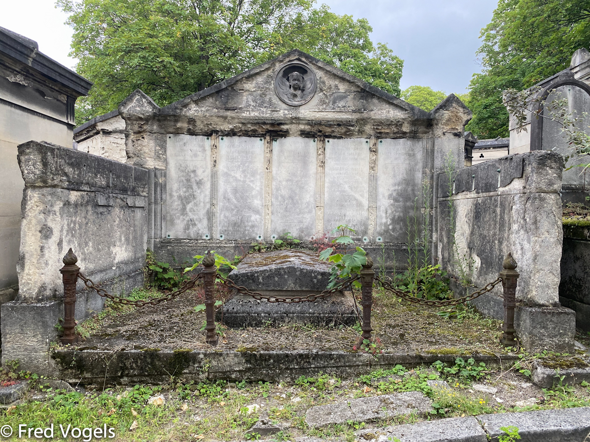 Renie Henriette op Père Lachaise