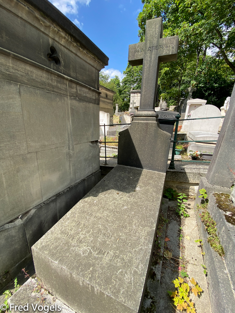 Ritter, Toussaint Prevost dit Théodore op Père Lachaise