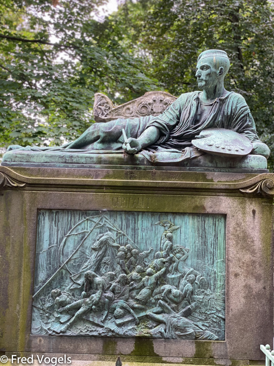 Gericault Théodore (1791-1824) op Père Lachaise