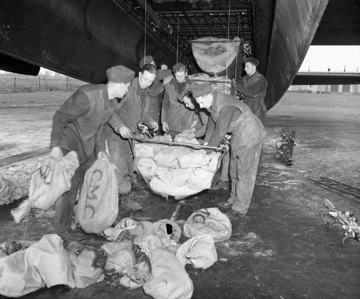 RAF Bomber Command Lancasters Operation Manna day 3 Leiden