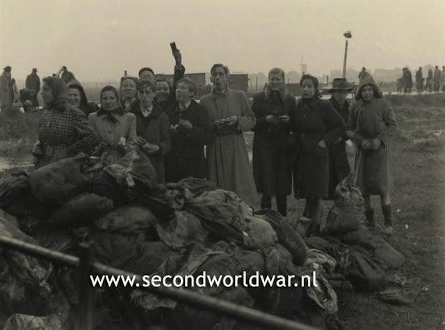RAF Bomber Command Lancasters Operation Manna day 4 Gouda