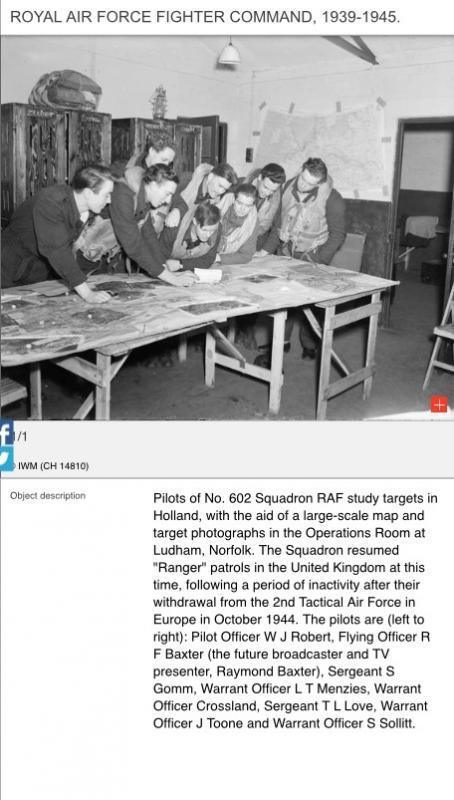 Flight of Spitfire IX PL264 and Flight Sergeant L T Menzies on 1944-08-26