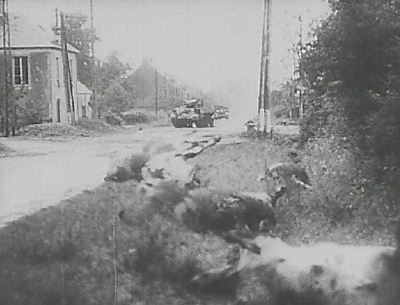 4 County of London Yeomanry passed through Villers-Bocage