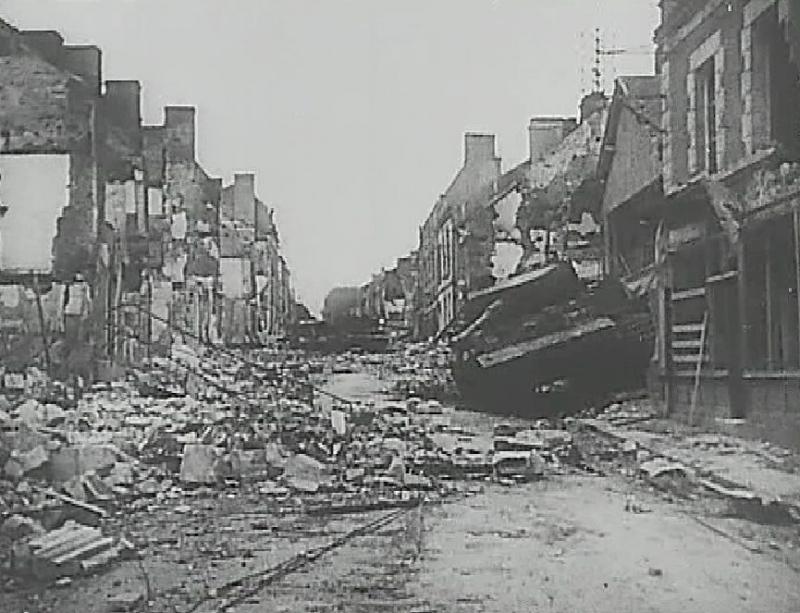 4 County of London Yeomanry passed through Villers-Bocage