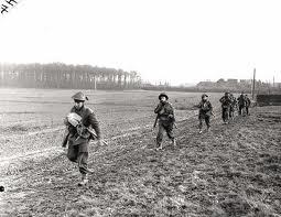 The Algonquin Regiment at the Leopold Canal.