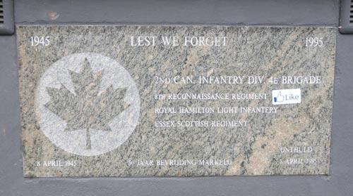 The Royal Hamilton Light Infantry (Wentworth Regiment) liberation of Markelo