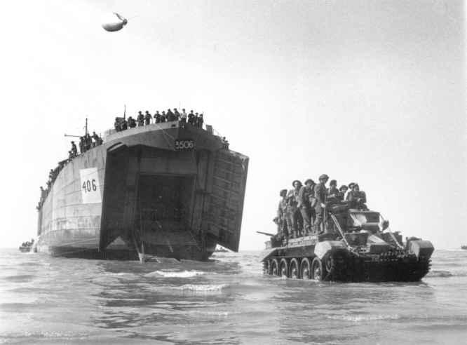 1st Belgian Infantry Brigade (Piron) landing vehicles