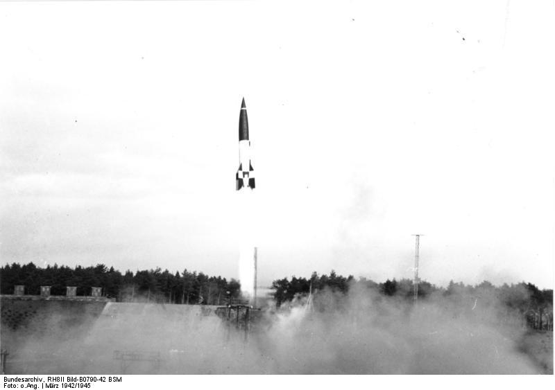 On Wed. 26 may 1943 At Peenemünde an A-4 rocket and a flying bomb were tested.